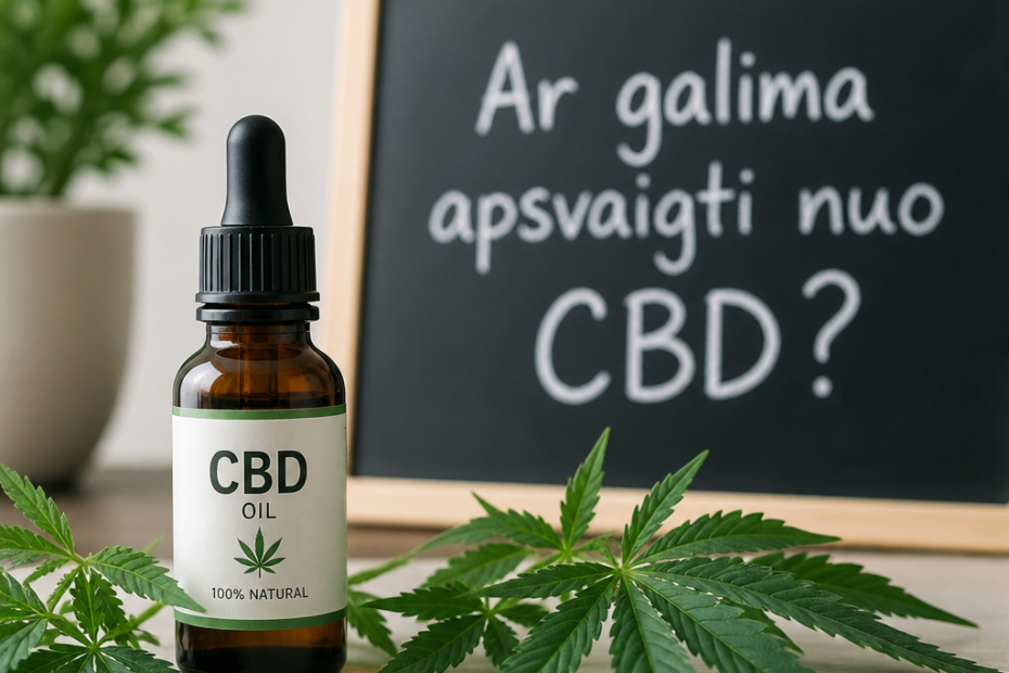 Ar galima apsvaigti nuo CBD?