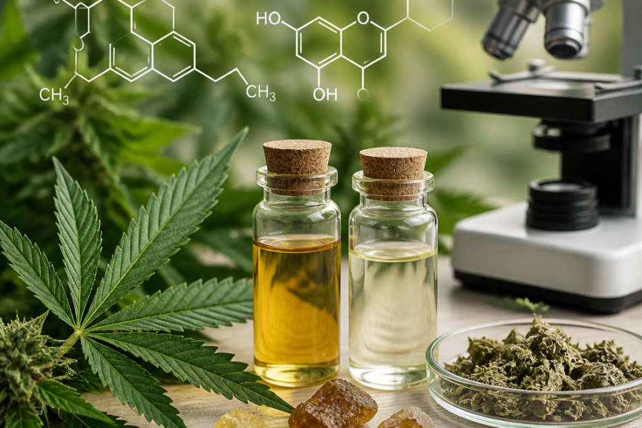 Terpenai ir flavonoidai kanapėse: ką žinome?