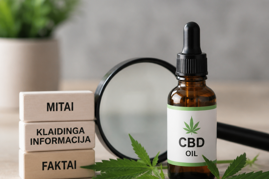 Klaidingi teiginiai apie CBD: kaip atpažinti?