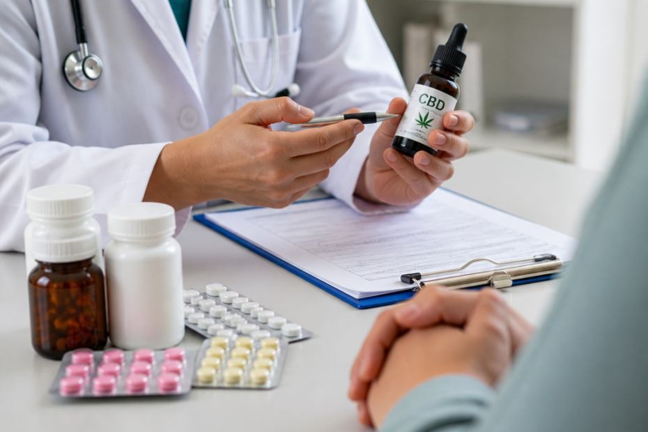 CBD ir vaistų sąveikos: kodėl būtina pasitarti su gydytoju?