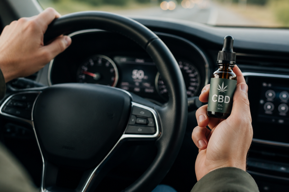 CBD ir vairavimas: ką reikia žinoti prieš sėdant prie vairo