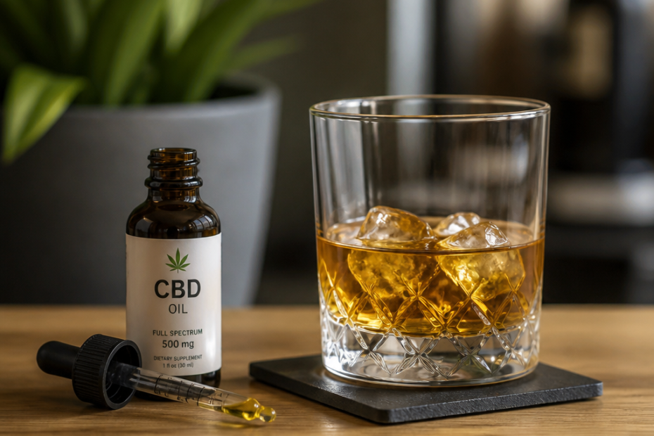 CBD ir alkoholis: ką svarbu žinoti?